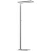 Arcchio Lampade da terra per ufficio dimmerabile (Moderno) colore Grigio, in Alluminio ad es. Studio & Ufficio lampadina inclusa Lampada lampada postazione lavoro piantana