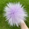 SUKORI 2 Pezzi Pompon in Pelliccia di Volpe Naturale per Berretti, Cappello, Borse, Accessori, Sciarpa - Fai da Te