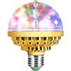 BVCL Lampadina da Discoteca E27, 6W 360° Rotante RGB LED Partito Illuminazione Luce d'atmosfera Decorazione del Partito, per Festa di Compleanno Festa di Matrimonio Natale Halloween