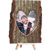 BFHEFGSUU Fetta Di Legno Con Foto Personalizzata Souvenir Regalo Per Coppia Coppia Di Neo-Sposi Anniversario Compleanno Decorazione Di Fidanzamento (stile 9)