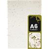 Netuno 25 Fogli Carta Piantabile con Semi di Fiori formato A6 10,5 x 14,8 cm carta fatta a mano Ecologica Biodegradabile per Inviti Biglietti Bomboniere Regali Originali Germoglia e Fiorisce
