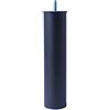 Mobila Piede Tondo per Rete Letto, Montaggio ad Avvitamento M10, Misura Diametro 6 cm x H 25 cm, Acciaio Nero