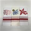 Ruoccohome Set 3 Strofinacci da cucina, Tre Asciugapiatti da Cucina in Spugna, Puro Cotone Morbido assorbente, Vari colori e fantasie - 70x50 cm