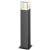 Lucande Lampada da esterni 'Keke' dimmerabile (Moderno) colore Nero, in Alluminio (1 luce, E27) di Lucande | lampioncino, paletto luminoso, lampada da viale, lampione