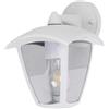 maolo Applique da Esterno Vintage con Attacco E27 - Lampada da Parete in Alluminio IP44, Stile Classico Retrò, Illuminazione per Giardino, Terrazzo e Balcone, Max 60W (Bianco, Stile 2)