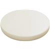 Hruile Cuscino rotondo per sedia in ecopelle, con memory foam, di supporto, impermeabile, per interni, decorazione per casa, cucina, sala da pranzo, bistrò, bar, patio e giardino (35 cm, beige)