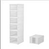 Generic BDIT ACCESORI Scatole per scarpe - Organizer per scarpe in plastica, 6 scatole portaoggetti in plastica rigida trasparente, scarpiera impilabile con porta magnetica, organizer per scarpe armadio.