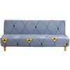 ele ELEOPTION Copridivano Senza Braccioli Pieghevole Divano Letto 3 posti All-Coperto Copridivani Elasticizzati Universale Motivo geometrico Anti Scivolo Copri Divano, 180-210 cm (Stampato 2)