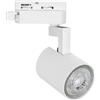 LEDKIA LIGHTING Faretto Portalampada Binario Monofase Jiuk per Lampadina GU10 Bianco