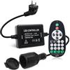 HEGEHE- 220-240V LED Strip Dimmer, 23 tasti RF 750W Dimming Controller, telecomando per regolare la luminosità per le luci di Natale ad alta tensione String Lights/lampadine/luci a strisce