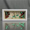 Xinchangda Dr.Stone Anime Light Painting Ishigami Senkuu Luce notturna 3D Carving Light Box 16 colori che cambiano lampada da tavolo collezioni di decorazioni per camera da letto