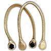 MKLHAVB Tracolla a Catena per Borsetta 1 Paio di Manici Lunghi in Argento a Catena for Borse in Eva (Color : Gold)