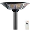 OP1 Faro lampione led solare con sensore movimento 200w luce fredda lampione giardino con telecomando