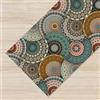 IlGruppone Tappeto passatoia Fantasia Made in Italy Antiscivolo Lavabile Aderente - Mandala Autunno - 50x250 cm