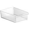 Rotho Loft Frigorifero Organizzatore, Plastica (SAN) senza BPA, Trasparente, L/5 L, 31.0 x 22.0 x 9.0 cm