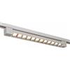 damastoreitalia Proiettore LED per Binario Elettrificato 26W 3126lm Bianco, Faretto Lineare per Negozi e Showroom, Luce Diretta ad Alta Efficienza (Luce Naturale 4000K)