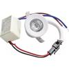 Kovalmax® Faretto a incasso led luce verde trasformatore bianco p31