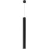 vetrine inrete Vetrineinrete® Lampadario da soffitto a led 3 watt punto luce lampada di forma cilidrica nero a luce fredda 6500k calda 3000k naturale 4000k (Luce Calda 3000k) N32