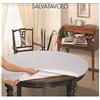 Corredocasa Copritavolo Bianco, Prodotto in Italia - Salvatavolo in Feltro Bianco - Mollettone Sotto Tovaglia con Elastico Salvatavolo - Copri Tavolo Disponibile in 4 Misure (Rotondo 120 x 0)