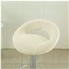 Mswborml Rotondo Copri Sgabelli Cucina con Schienale Cavo 4/2 Pezzi, Elasticizzato Coprisedie Fodere per Sgabelli Rotondi da Bar con Schienale Aperto, Girevoli Coprisgabello da Bar Lavabile,F,1PC