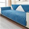 FASCINATDECO Copridivano 1/2/3/4 Posti con Braccioli, Copriseduta Divano, Copridivano Antigraffio Gatto, Copridivano Angolare Antiscivolo, Telo Copridivano, Blu, 70x90cm