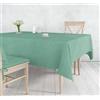 Cieffepi Home Collections MULTICOLOR Tovaglia da tavola in varie dimensioni e colori (Verde Acqua, 140 x 400 cm)