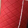 ZHJBD Tessuto di Pelle Tessuto Pelle Finta Tappezzeria Rivestimento Divano Trapuntato Nero Tessuto in Similpelle Tessuto Ecopelle per Mobili in Ecopelle per Cuscini Auto(Color:Rosa Scuro)