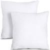 HABITA 33 HOME Set da 2 o 4 imbottiture cuscini divano e letto anallergiche, soffici e indeformabili, ideali come guanciale o cuscino per dormire, misure 45x45 50x50 60x60 cm Made in Italy (2 Imbottiture, 60x60 Cm)