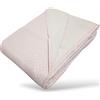 GX GARGIX Trapuntino Copriletto Trapuntato Primaverile Bicolore Double Face Leggero (Tem-7, MATRIMONIALE)