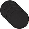 SDNAM Set di 2/4/6 Cuscini Sedie Cucina Confortevoli ,Cuscino per Sedia Rotondo Diametro 30/40/45cm,Cuscino Memory Foam per Sedie,Cuscini per Sedie da Cucina Antiscivolo ( Color : #2 , Size : 4pcs 40cm/15.7