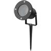 V-TAC Lampada con picchetto Garden GU10 IP65 nero VT-770-7571