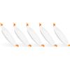 LEDKIA LIGHTING Pack 5 Downlight LED 15W Circolare Faretti Led Incasso per Soffitto Foro Ø 170 mm 3000K Bianco Caldo