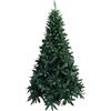 eacommerce Albero di Natale Effetto Realistico Rami Fissi Apertura ad Ombrello Ignifugo Montaggio Facile (Verde Folto, Altezza 270 cm, 2718 Rami)