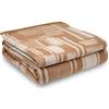 Nada Home Coperta Invernale Misto Lana Singola 1 piazza Boston Blankets 150x210 cm Made in Italy Calda Morbida e Confortevole 1 posto