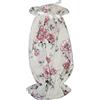 Russo Tessuti Porta Sacchetti Porta Buste Dispenser Roselline Organizer Cucina Accessorio Roses-Panna