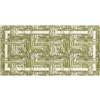 BIANCHERIAWEB Tappeto Passatoia Cucina Corsia Retro Antiscivolo Disegno Bangkok By Suardi 55x80 Verde