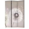 murando - Paravento Astratto 135x172 cm - Stampa bilaterale su tela in TNT 100% Non Trasparente Parete Divisoria Interno Separatore Stanza Pieghevole Decorazioni - paesaggio floreale b-C-0925-z-b