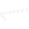 Ledvion Sistema di Binario 3m Monofase Bianco 8 faretti senza GU10