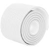 CoudarTitie Protezione per Bordi Protezioni Angolari Protezione per Bordi Angolari Striscia Protettiva per Bordi Gomma Morbida Cuscino in Schiuma Materiale XPE Ad, Bianco, Taglia unica bambino