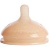 HappyMami, Tettarella Personalizzabile, Adattabile alla forma del tuo Seno, Tettarella per Biberon, Silicone di Grado Medico, Senza Bisfenolo A, Doppio Sistema Anticolica (1 tettarelle)