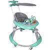 HUOLE Girello per bambini 6 mesi, carrello evolutivo 3 in 1, aiuta a camminare, spingere, 70 x 70 x 91 cm, verde
