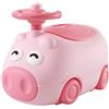 AZIAMOR 6203 Vasino Piggy Con Volante Interattivo, Rosa, 40 x 26 x 29 cm