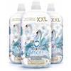 Generico Puro Amore crema di ammorbidente concentrato bianco latte - profumo intenso e raffinato - maxi formato XXL - 86 lavaggi per bottiglia - extra profumo - formato convenienza 3 o 6 bottiglie (3)