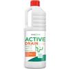 STANHOME | Disgorgante Scarichi Bagno ACTIVE DRAIN, Adatto a Tutti gli Scarichi, Senza Profumo, con Soda Caustica, 1000 ml