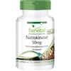 fairvital Capsule di nattokinase 50 mg, 60 capsule, facili da deglutire, ALTO DOSAGGIO, 2000 FU per dose giornaliera, VEGANE