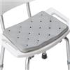DMI Cuscino in schiuma impermeabile per sedili da bagno, panche, sedie da doccia, ginocchiere e sedili da stadio, spessore 3,3 cm