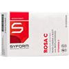 SYFORM ROSA C INTEGRATORE ALIMENTARE, VITAMINA C 30 capsule, per sostenere il sistema immunitario, sport, palestra, recupero allenamento muscolare