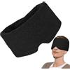 Ghjkldha Adjustable Sleeping Eye Cover | Custom-Fit Sleep Cover | Eye Cover with Adjustable Strap | Adjustable Black Out Sleep Cover, Contoured Sleeping Eye Cover, Soft Adjustable Sleep Cover