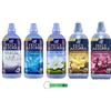 Beni Culinari Felce Azzurra Pacchetto Test - Ammorbidente Concentrato - Profumo Concentrato - 45 lavaggi - 5 x 900 ml + Beni Culinari Portachiavi 0
