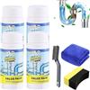 Gienslru Detergente per scarichi a spirale, Wild Sink Drain Cleaner, pulitore per scarico extra forte, in schiuma, per cucina, bagno, toilette e balcone (2 pezzi (220 g))